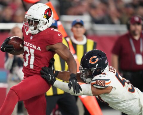 chicago bears vs arizona cardinals match player stats
