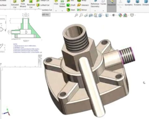 mechanical 3d drawings