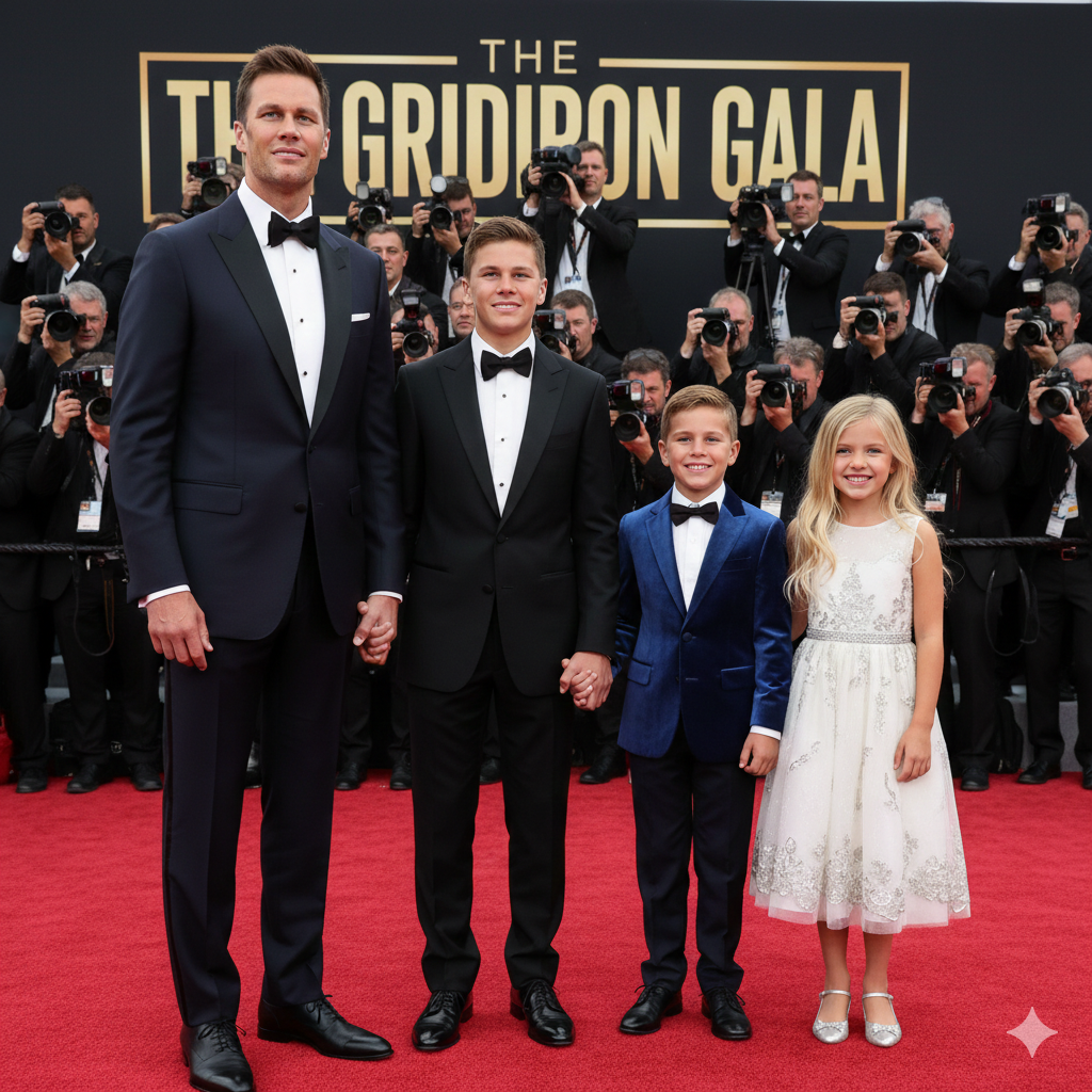 tom brady kids names