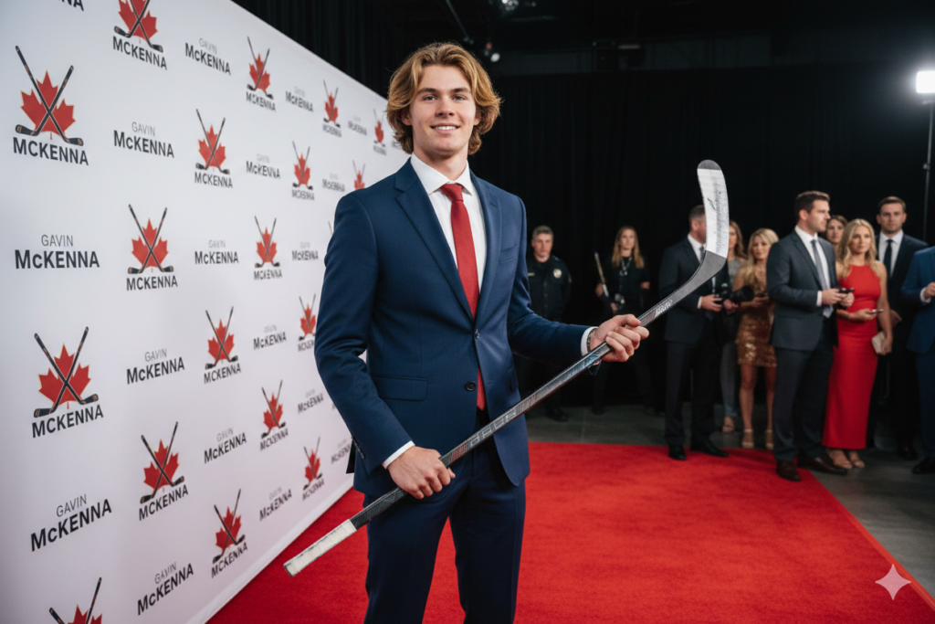 Gavin McKenna hockey