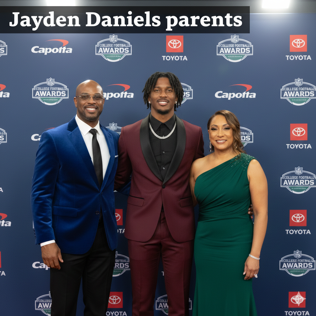 Jayden Daniels parents
